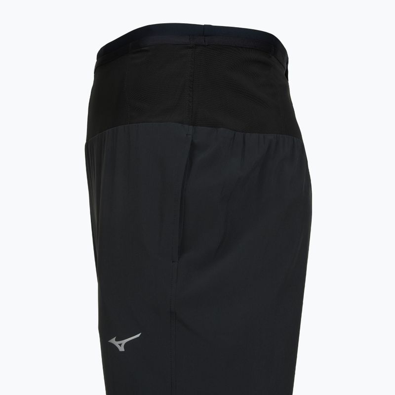 Mizuno Multi Pocket Long Herren Laufhose schwarz 3