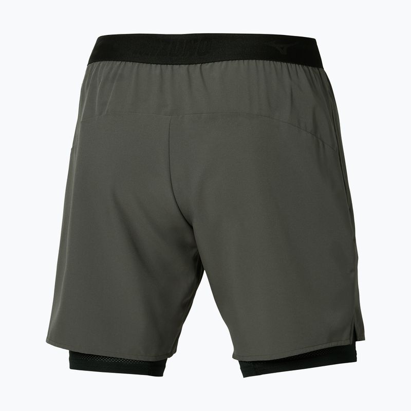 Herren-Laufshorts Mizuno Core 7.5 Inches 2In1 forest night 2