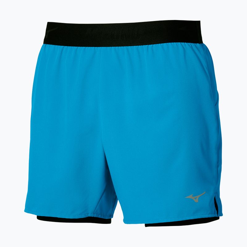 Herren-Laufshorts Mizuno Core 5.5 Inches 2In1 blue jewel