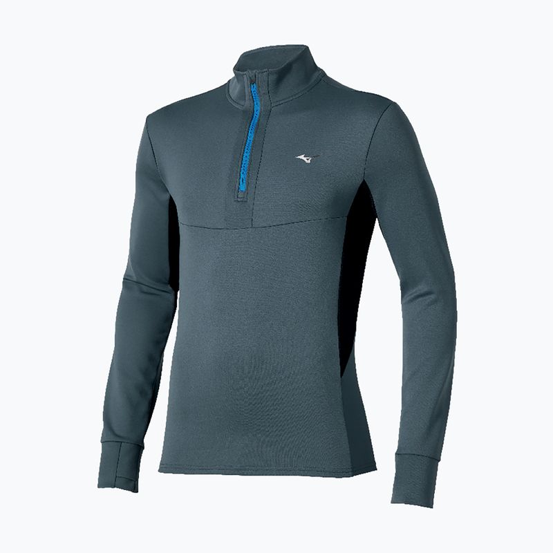 Laufsweatshirt für Herren Mizuno Active Warmalite Half Zip Long Sleeve Top dark slate