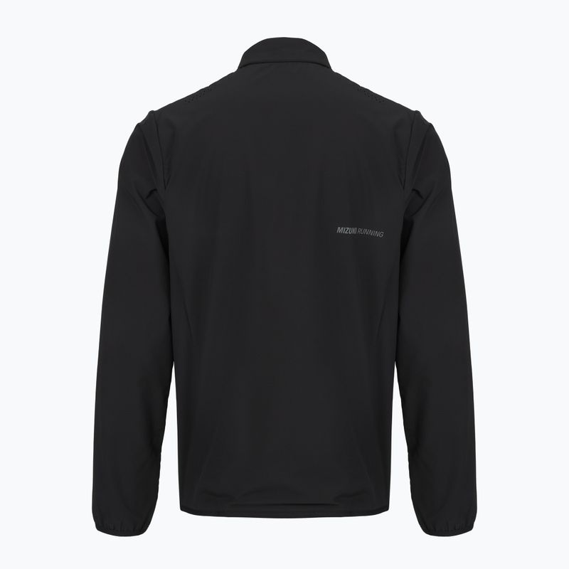Laufjacke für Herren Mizuno Tech Techfill Breath Thermo Jacket black 2