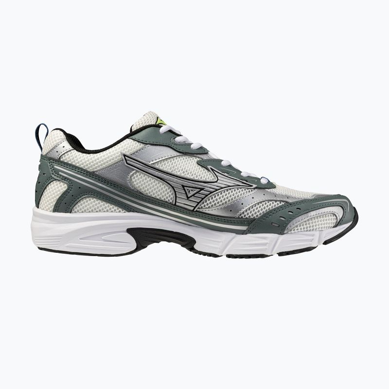 Schuhe Mizuno MXR snow white/silver/balsam green 2