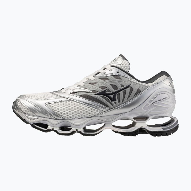 Schuhe Mizuno Wave Prophecy LS gf white/iron gate/silver 2