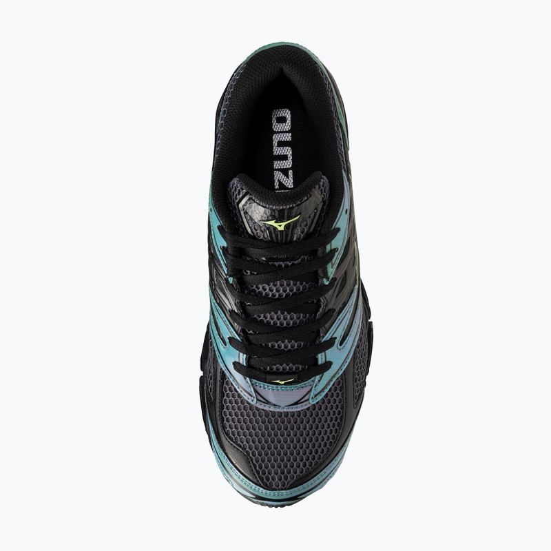 Schuhe Mizuno Wave Prophecy LS black sand/grossular green/black 5