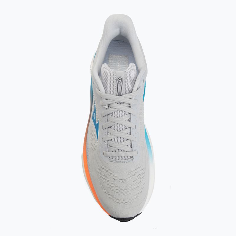 Herren-Laufschuhe Mizuno Wave Sky 9 cloudscape/blue jewel/lava orange 5