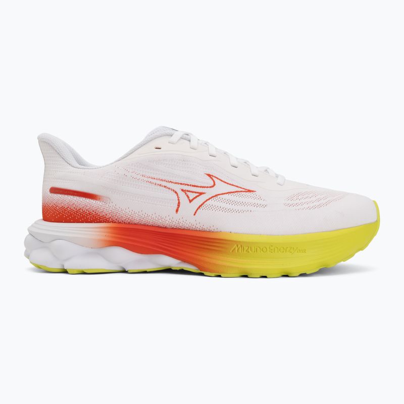 Herren-Laufschuhe Mizuno Wave Skyrise 7 white/orange/evening primrose 2