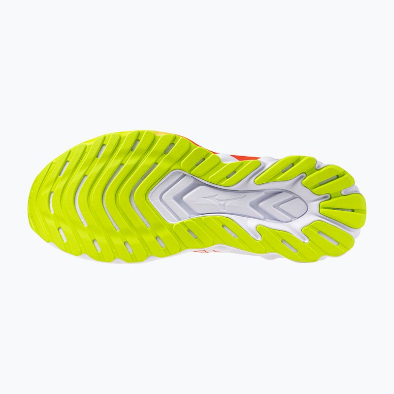 Herren-Laufschuhe Mizuno Wave Skyrise 7 white/orange/evening primrose 4