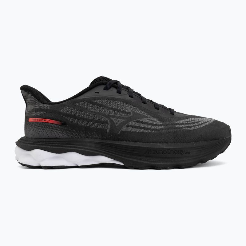 Herren-Laufschuhe Mizuno Wave Skyrise 7 black/iron gate/tomato puree 2