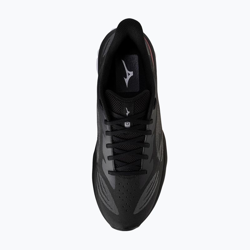 Herren-Laufschuhe Mizuno Wave Skyrise 7 black/iron gate/tomato puree 5