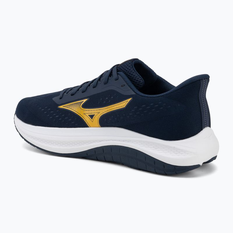 Herren-Laufschuhe Mizuno Fortrush dress blues/Artisan's gold/tomato puree 3