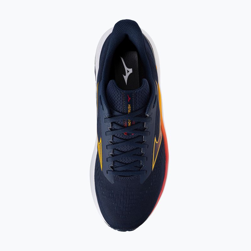 Herren-Laufschuhe Mizuno Fortrush dress blues/Artisan's gold/tomato puree 5