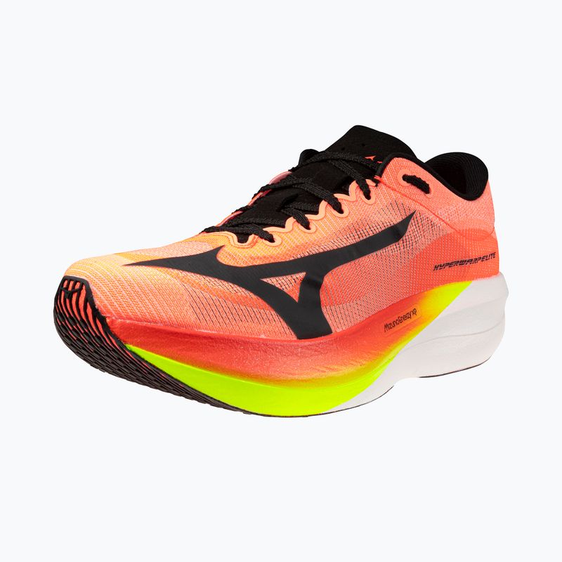 Laufschuhe Mizuno Hyperwarp Elite lava orange/black/lightning yellow 3