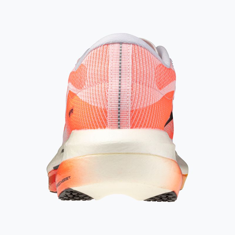 Laufschuhe Mizuno Hyperwarp Pro white/black/lava orange 5