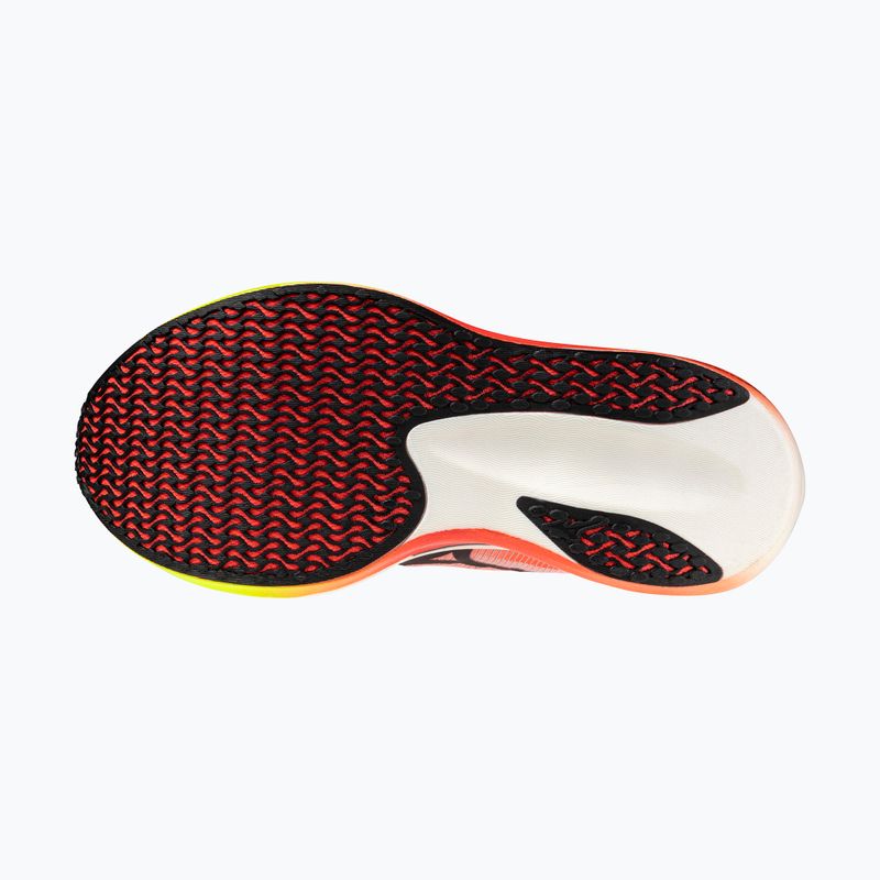Laufschuhe Mizuno Hyperwarp Pro white/black/lava orange 6
