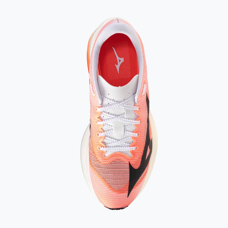 Laufschuhe Mizuno Hyperwarp Pro white/black/lava orange 7