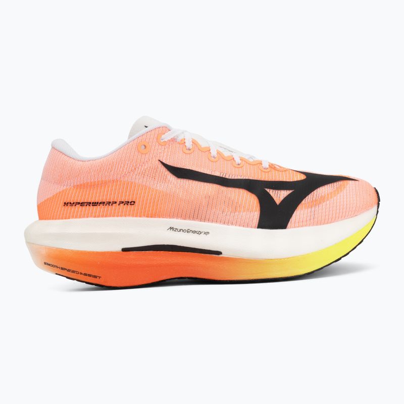 Laufschuhe Mizuno Hyperwarp Pro white/black/lava orange 2