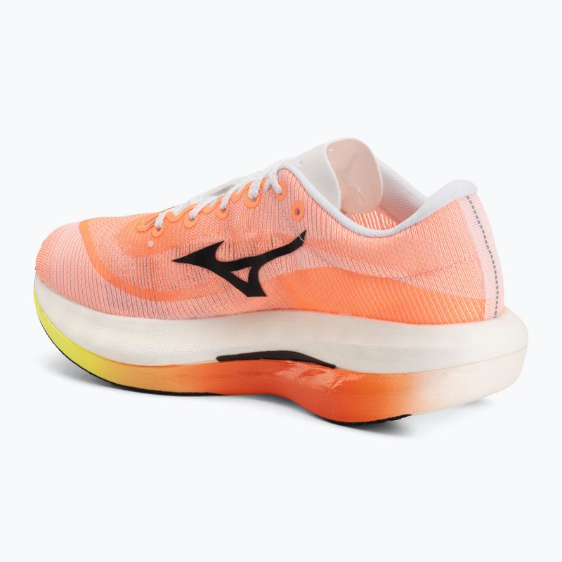 Laufschuhe Mizuno Hyperwarp Pro white/black/lava orange 3