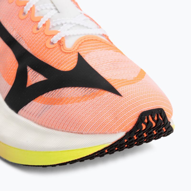 Laufschuhe Mizuno Hyperwarp Pro white/black/lava orange 7