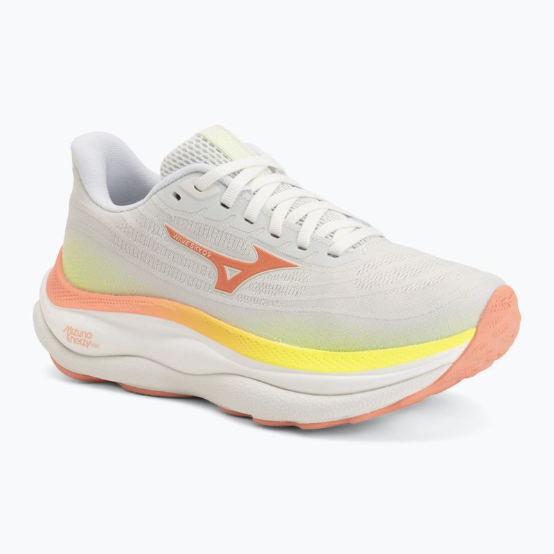 Laufschuhe für Damen Mizuno Wave Sky 9 gf white/desert flower/lime pulp