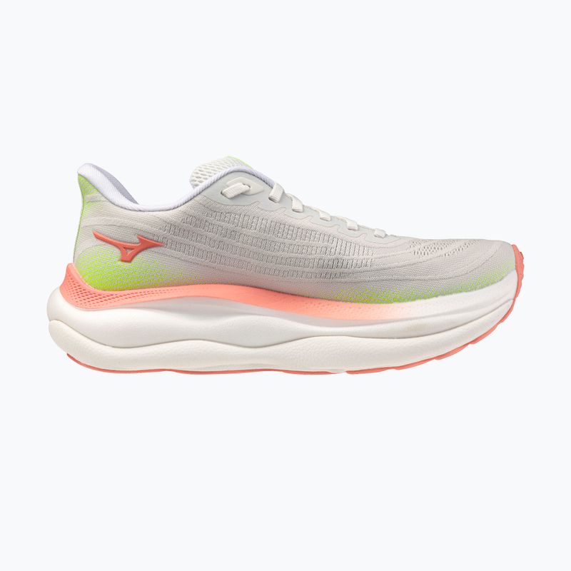 Laufschuhe für Damen Mizuno Wave Sky 9 gf white/desert flower/lime pulp 2