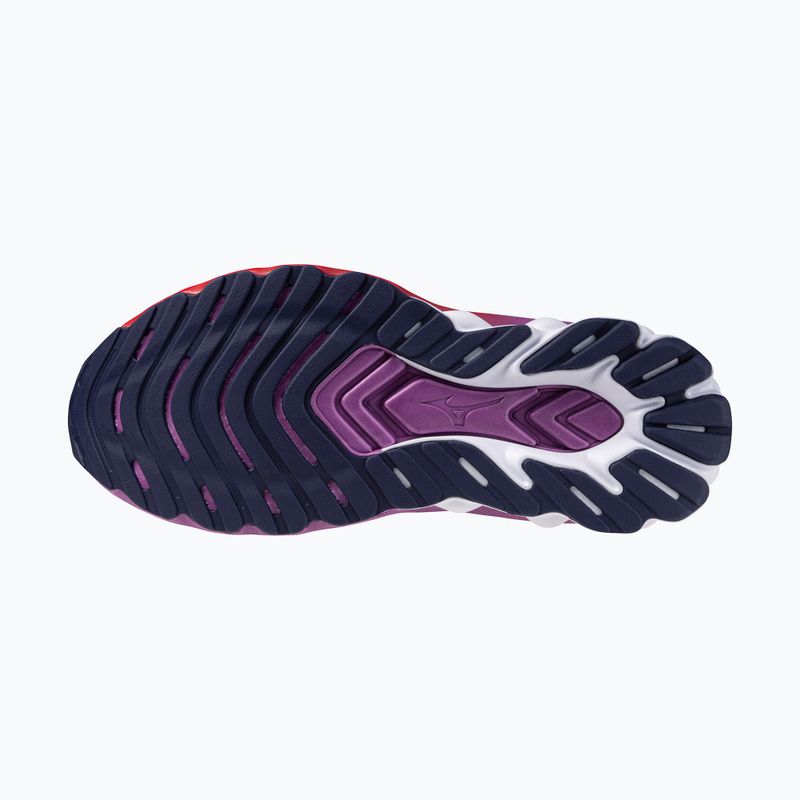 Laufschuhe für Damen Mizuno Wave Skyrise 7 rhodonite/white/tomato puree 4