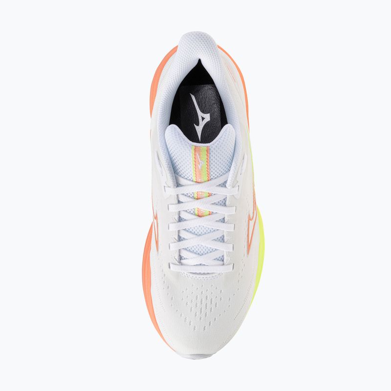 Laufschuhe für Damen Mizuno Wave Ultima 17 white/desert flower/lime pulp 5