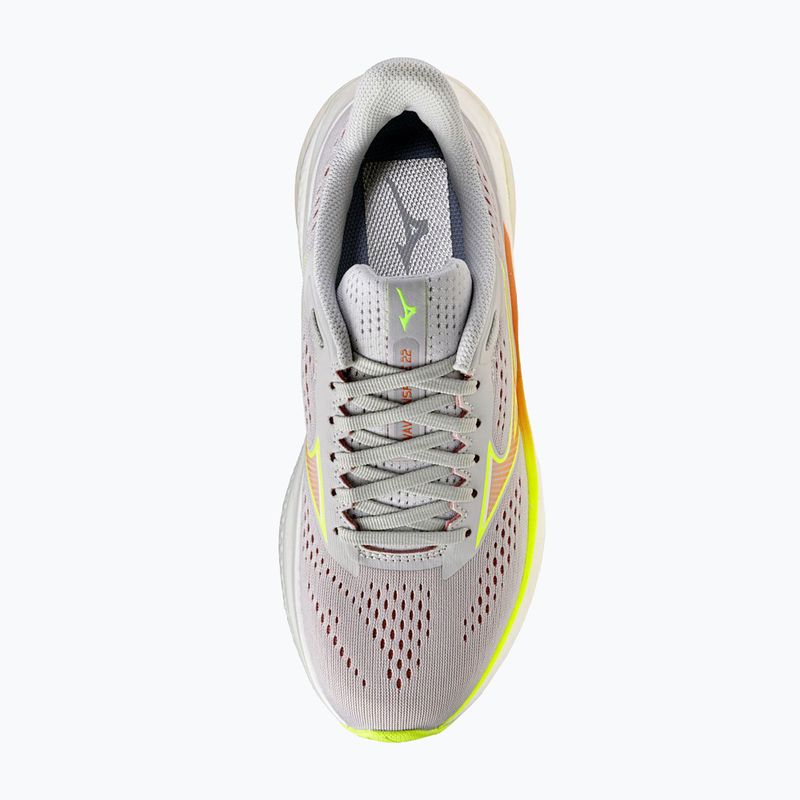 Laufschuhe für Damen Mizuno Wave Inspire 22 cloudscape/desert flower/lime pulp 6