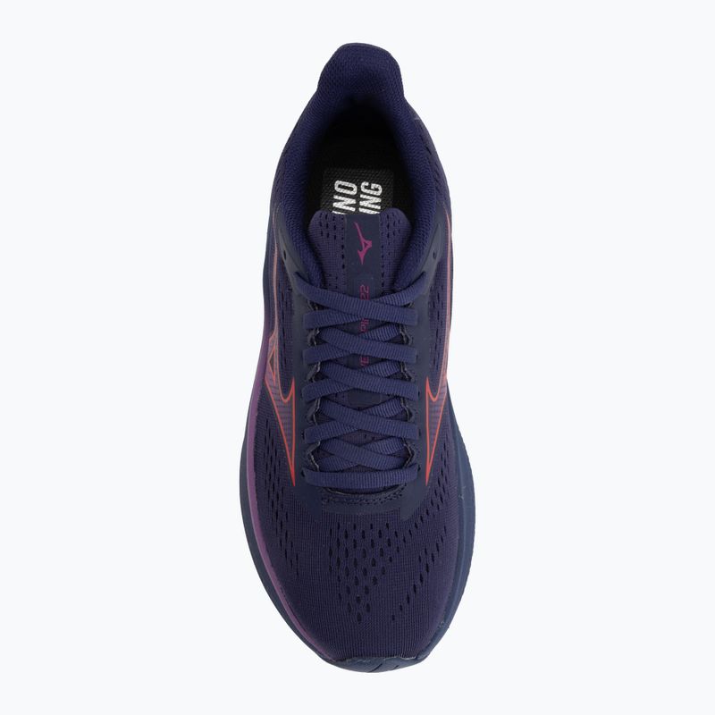 Laufschuhe für Damen Mizuno Wave Inspire 22 rhodonite/tomato puree/dahlia 5