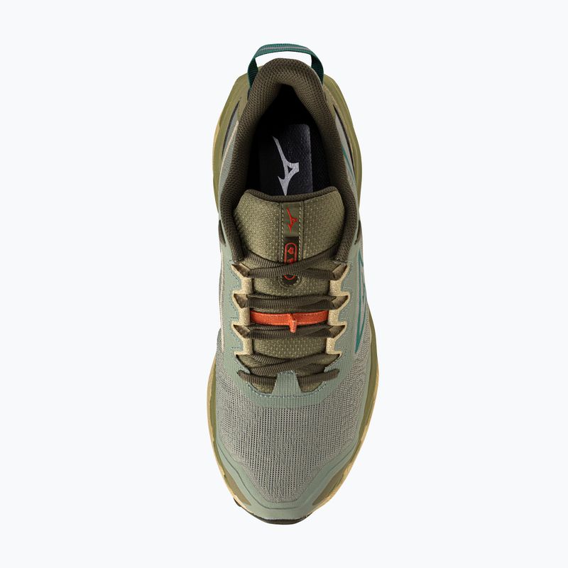 Herren-Laufschuhe Mizuno Wave Mujin 11 sea spray/aventurine/martini olive 5