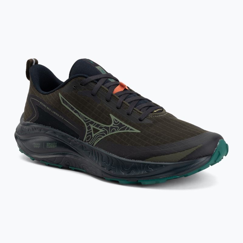 Herren-Laufschuhe Mizuno Neo Lumina Gtx forest night/sea spray/vulcan