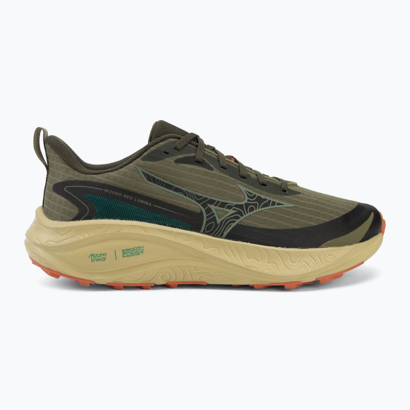 Herren-Laufschuhe Mizuno Neo Lumina martini olive/forest night/ginger 2
