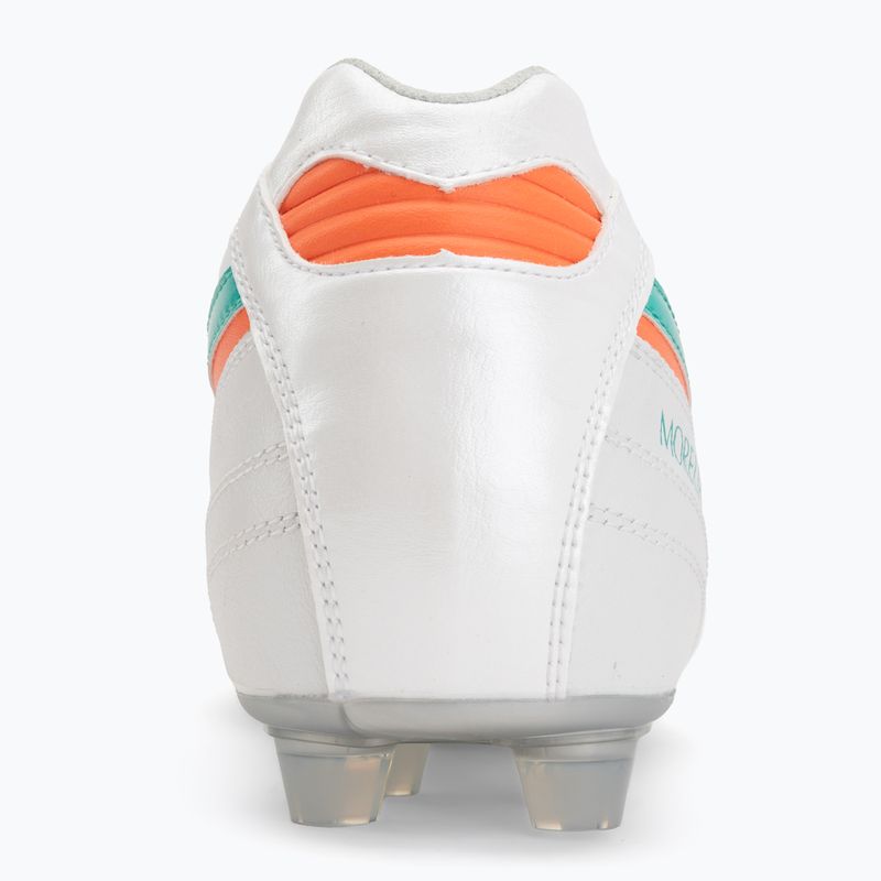 Fußballschuhe Mizuno Morelia II Elite FG white/arcadia/lava orange 6