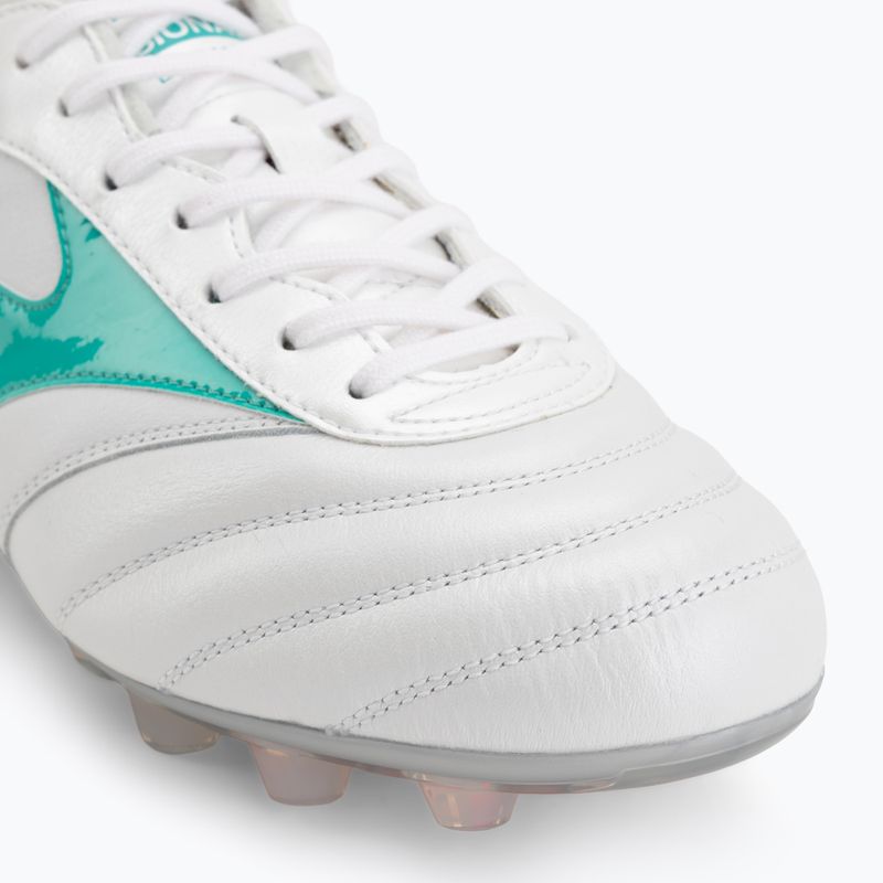 Fußballschuhe Mizuno Morelia II Elite FG white/arcadia/lava orange 7