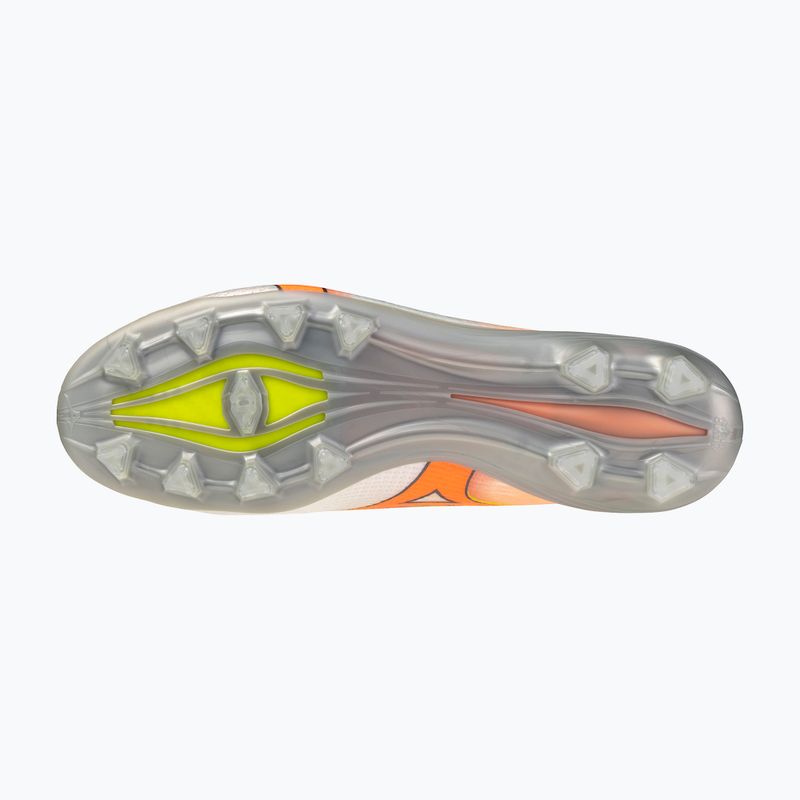 Fußballschuhe Mizuno Alpha III Japan FG white/lava orange/evening primrose 2