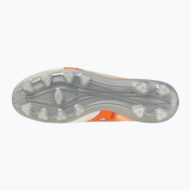 Fußballschuhe Mizuno Alfa III Pro FG white/lava orange/evening primrose 2