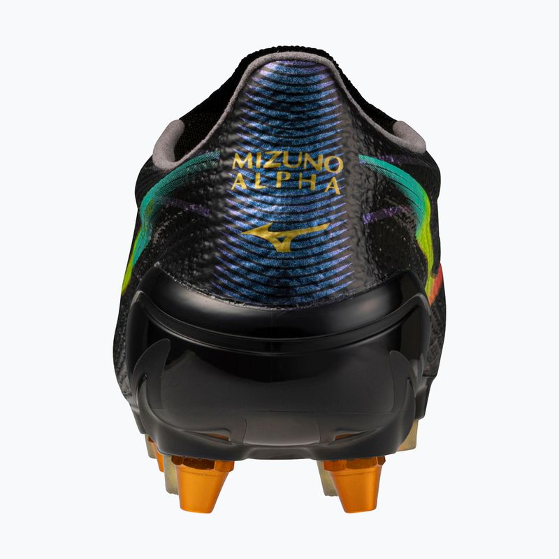 Fußballschuhe Mizuno Alfa III Elite Mix black/lava orange/evening primrose 3