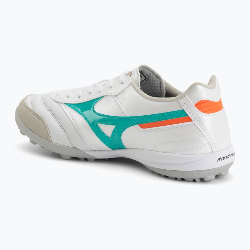 Fußballschuhe Mizuno Morelia Sala Elite TF white/arcadia/lava orange 3