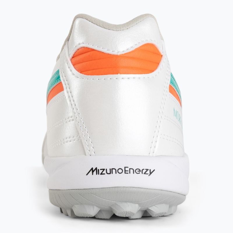 Fußballschuhe Mizuno Morelia Sala Elite TF white/arcadia/lava orange 6