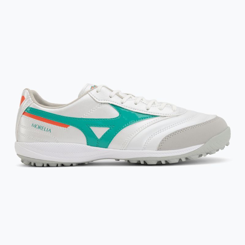 Fußballschuhe Mizuno Morelia Sala Pro TF white/arcadia/lava orange 2