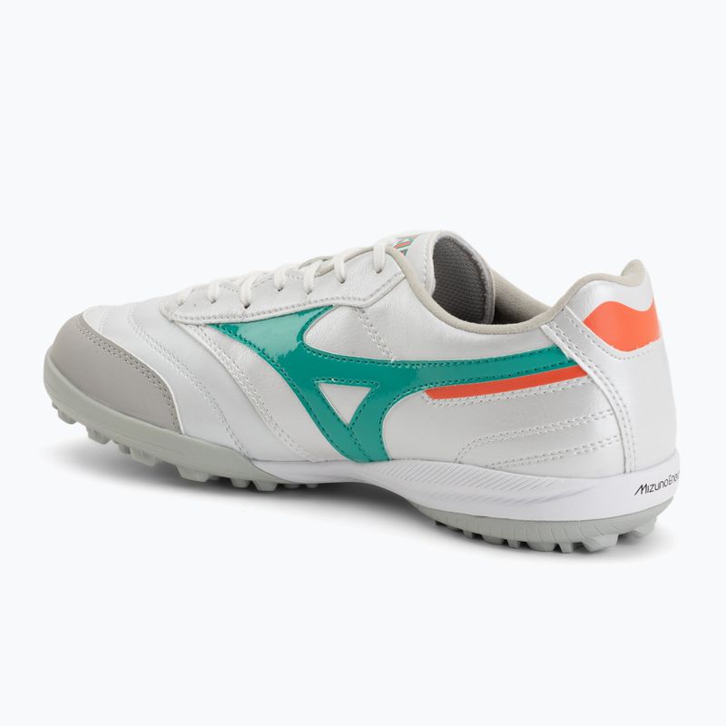 Fußballschuhe Mizuno Morelia Sala Pro TF white/arcadia/lava orange 3