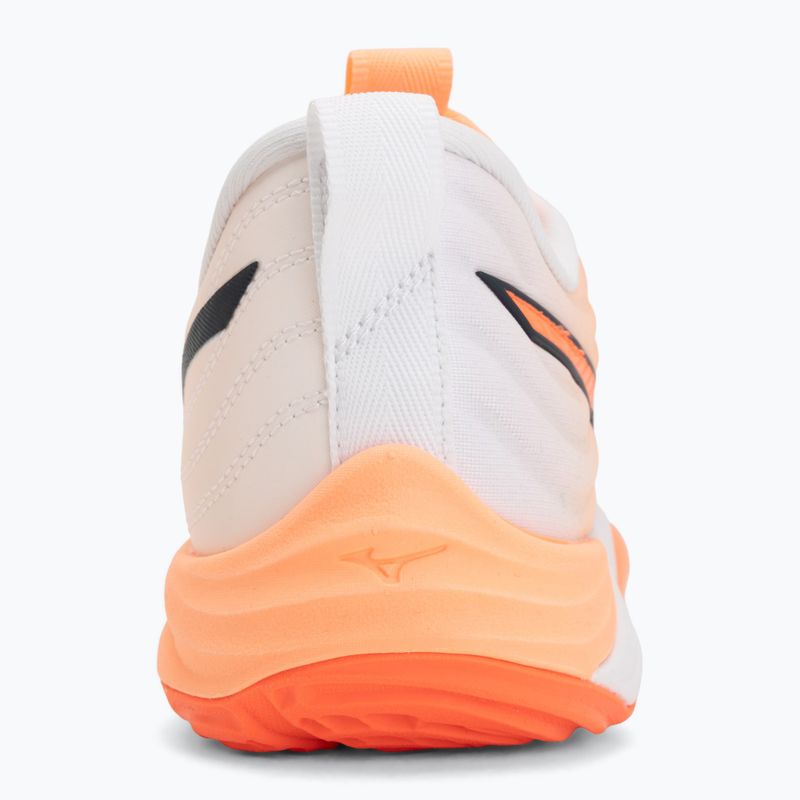 Volleyballschuhe Mizuno Wave Momentum Elite flamingo coral/lava orange/white 6