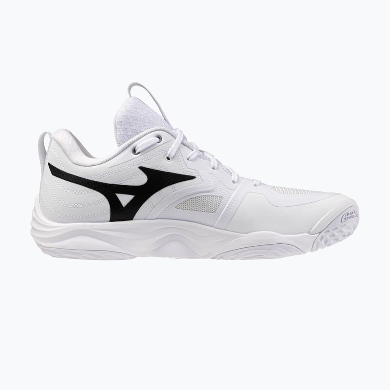 Volleyballschuhe Mizuno Wave Momentum Elite white/metallic gray/black 2