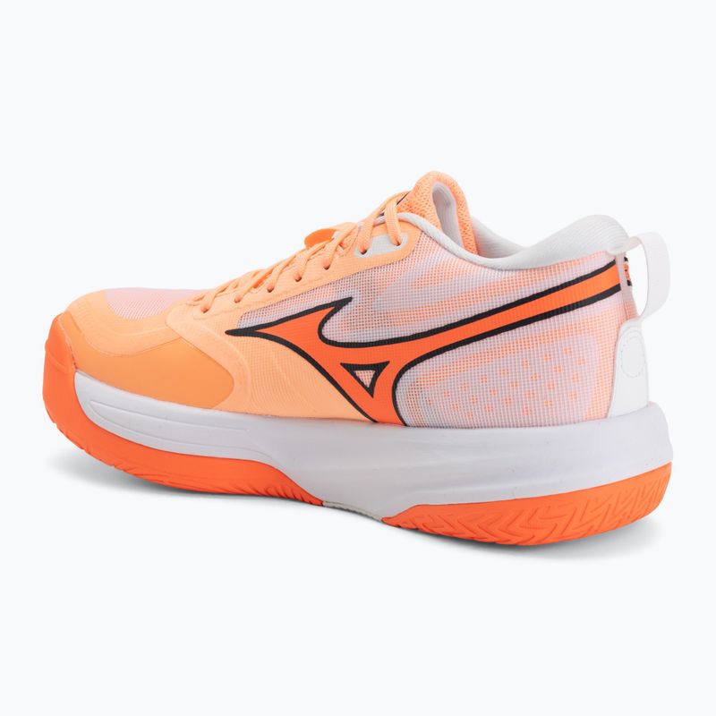 Volleyballschuhe Mizuno Neo Jump flamingo corallava orange/white 3