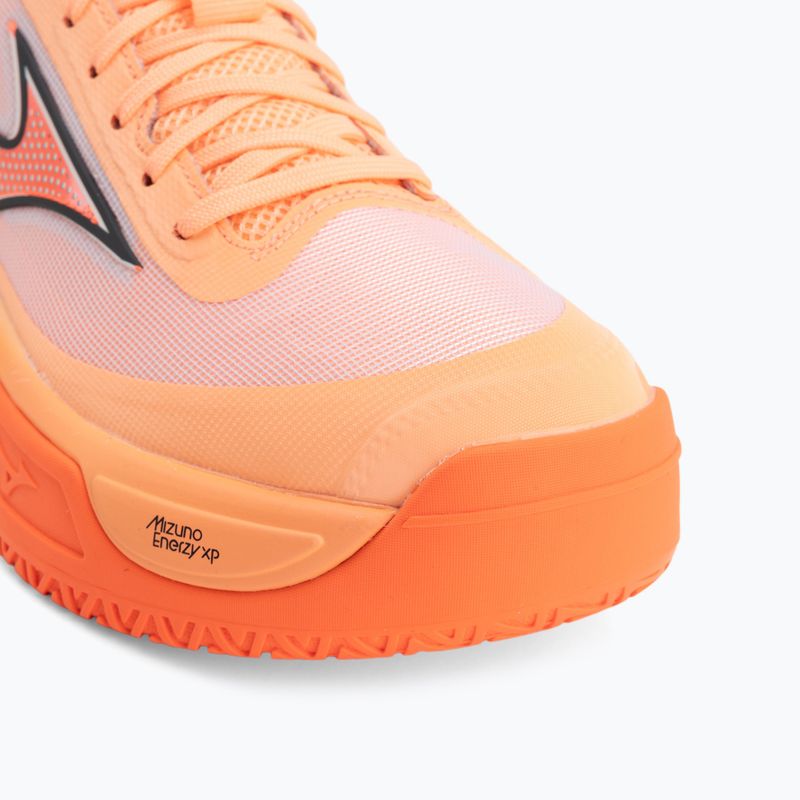 Volleyballschuhe Mizuno Neo Jump flamingo corallava orange/white 7