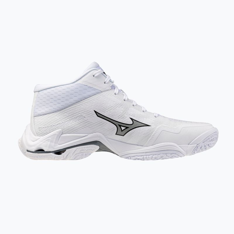 Volleyballschuhe Mizuno Wave Lightning Elite Mid White/Ultimate Gray/Black 2