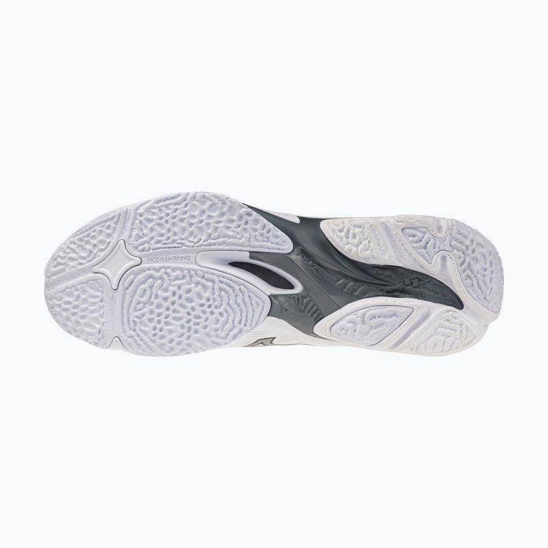 Volleyballschuhe Mizuno Wave Lightning Elite Mid White/Ultimate Gray/Black 4