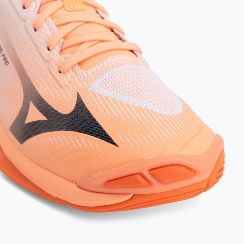 Volleyballschuhe Mizuno Wave Lightning Pro flamingo coral/carbon/white 7