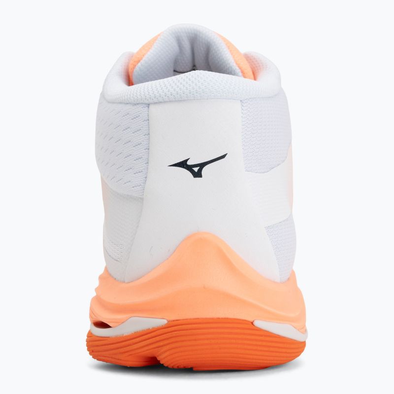 Volleyballschuhe Mizuno Wave Lightning Pro Mid flamingo coral/carbon/white 6