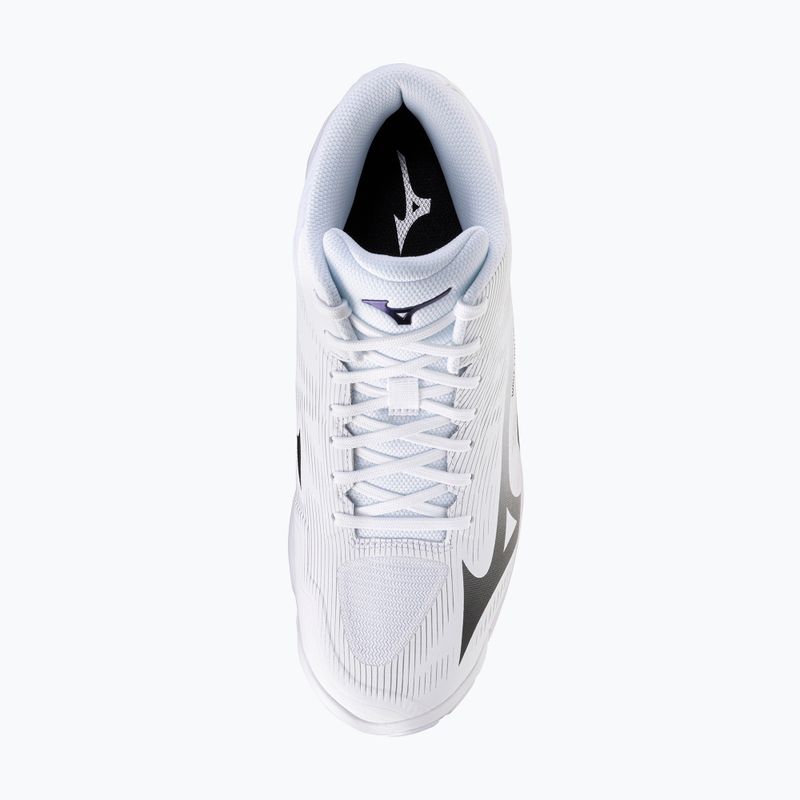 Volleyballschuhe Mizuno Wave Lightning Pro Mid white/black/ultimate gray 5
