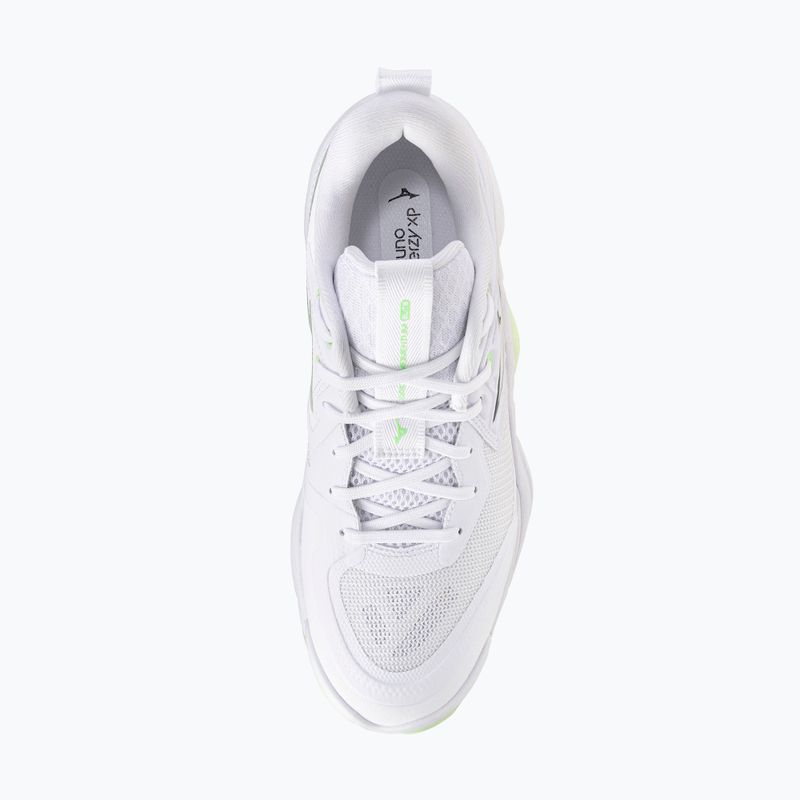 Damen-Volleyballschuhe Mizuno Wave Momentum Elite white/balsam green/ambrosia 5